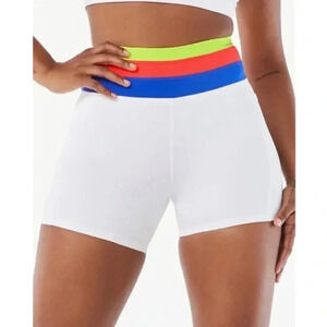 Love & Sports rainbow biking shorts